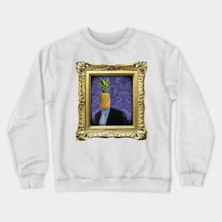 Pineapple Man in Vintage Frame Crewneck Sweatshirt